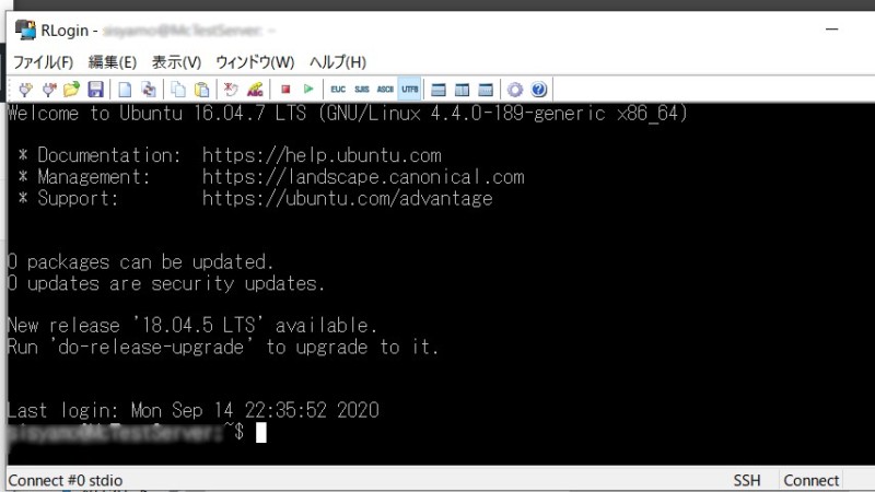 VirtualBox 上の 仮想Ubuntu に CUIだけで SSH 接続したい7